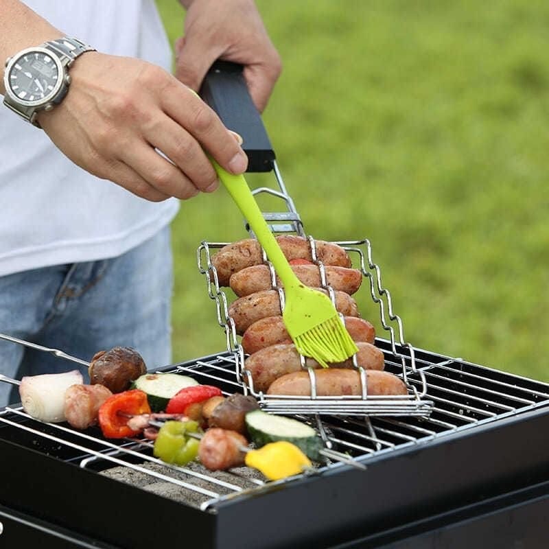 Camping Cooking Portable - Tragbarer Camping-BBQ-Grill, kompakt, leicht, für Outdoor-Reisen,