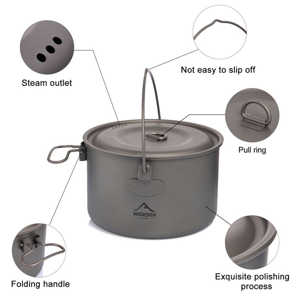 Wideea Camping Geschirr Titan  – Camping Cooking Roll Bewertung und Preis