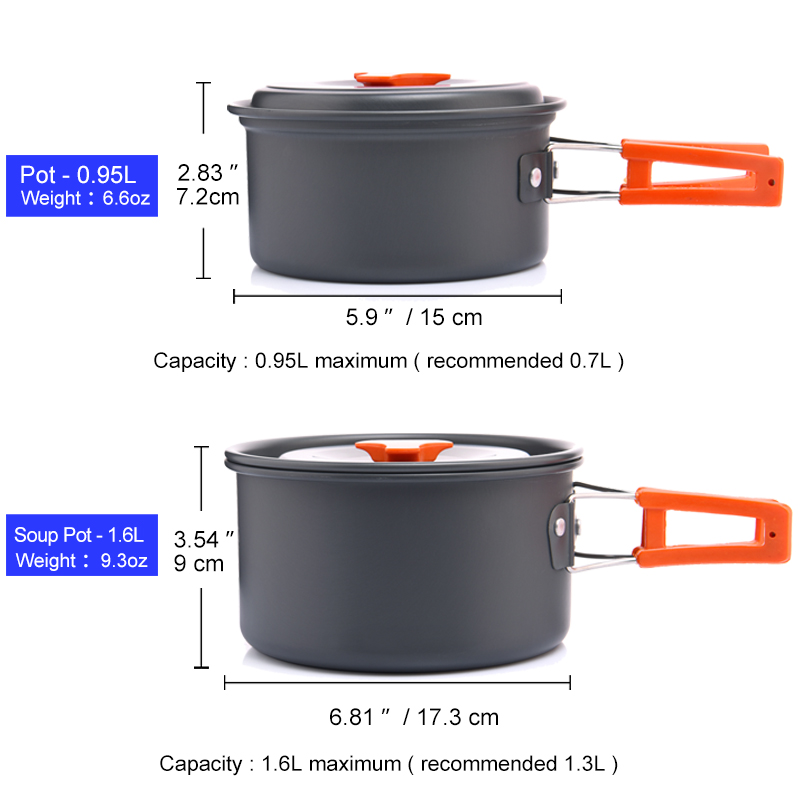 Widesea Camping Outdoor Kochge – Camping Cooking And Dining Set Bewertung und Preis